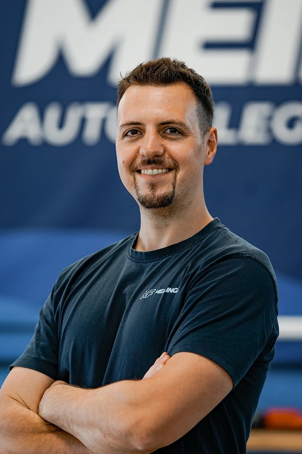 Felix Meilinger, Inhaber von Reifenservice Meilinger in Höchstädt